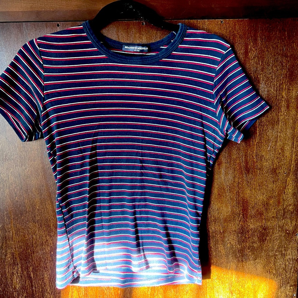 Brandy Melville striped T shirt